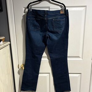 American Eagle Outfitters Dark Indigo Straight Leg Jeans